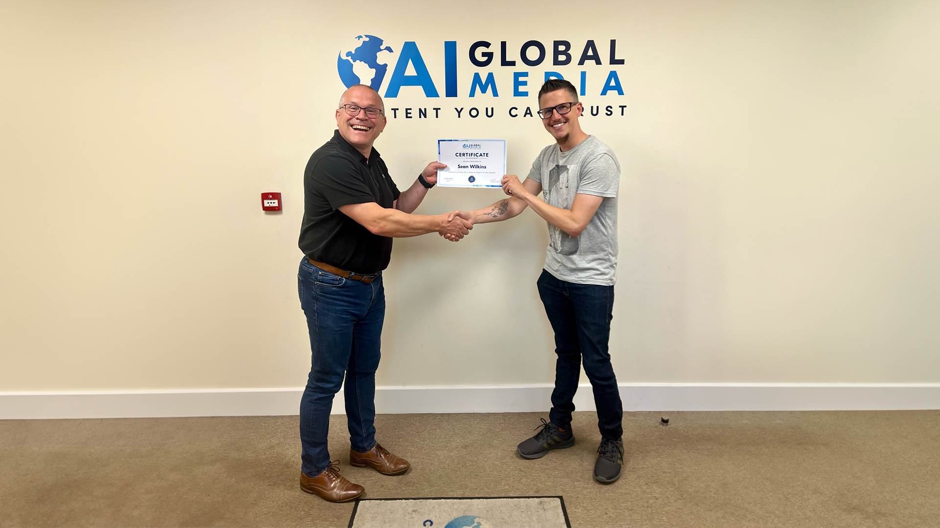 Celebrating a Decade of Dedication – Sean Wilkins Marks 10 Years with AI Global Media